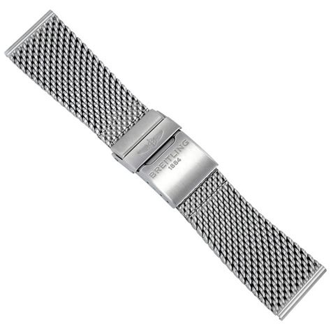 breitling mesh 20 mm|Breitling replacement bracelet.